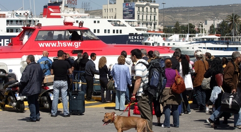 Κορυφώνεται η έξοδος στα λιμάνια 100% πληρότητα.